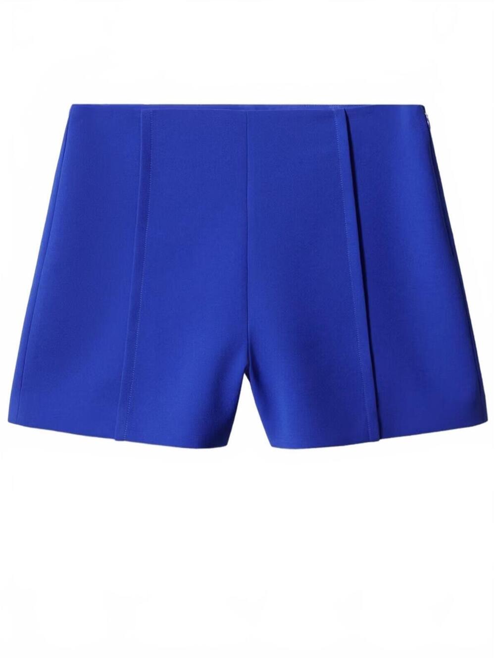 Mango High-Waist Straight Shorts NWTFica Ink Blue XS - Picture 4 of 6